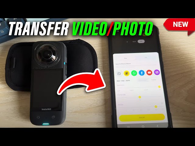 Insta360 X3 | Transfer Photos & Videos to Mobile Phone