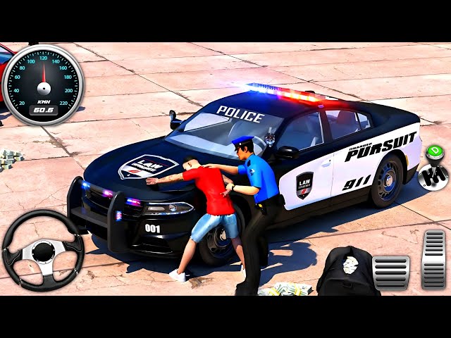 Police Car Chase Officer Simulator 2025 - Real Cop Cars Driving Multi-Storey 3D : Android Gameplay