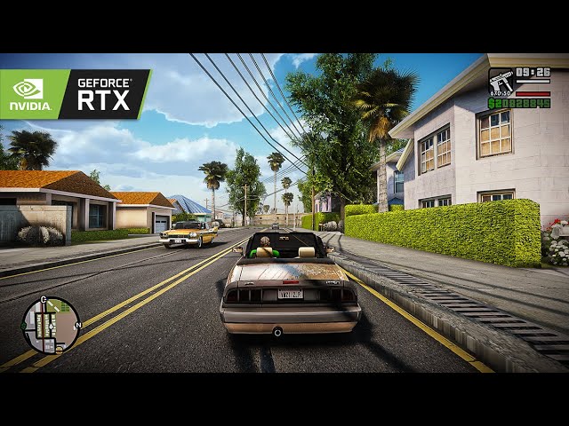 GTA San Andreas 'Key to her Heart' Missions 4K Gameplay GTA SA Remastered Realistic Graphics Mod