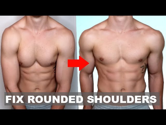 How to Fix Rounded Shoulders in 4 Moves! (PERMANENTLY)