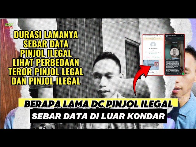 Durasi teror pinjol ilegal sebar data di luar kondar, Trick galbay pinjol ilegal