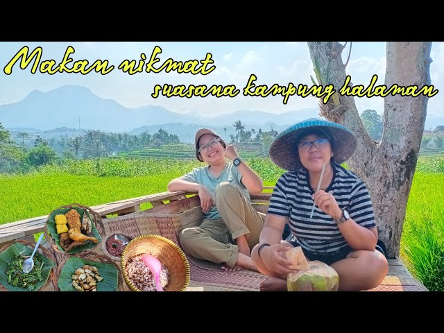 Kampung Kawangi Tanjungsari  | Tempat Makan dengan Suasana pesawahan dan kebun | Hayu Ulin Gasskeun