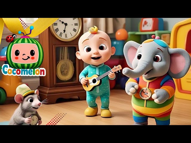 Hickory Dickory Dock | Nursery Rhymes and Kids Song | Cocomelon Nursery Rhymes by @JooJoo-Kids