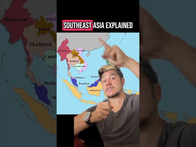 Sociological structure of Southeast Asia explained in ONE MINUTE!!￼