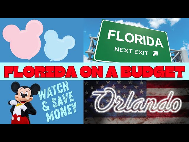 Florida On A Budget - HUGE SAVINGS!!! - All the tricks to save money on your perfect Florida holiday