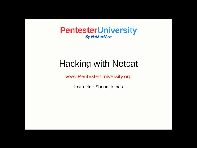 How-To: Hacking with Netcat