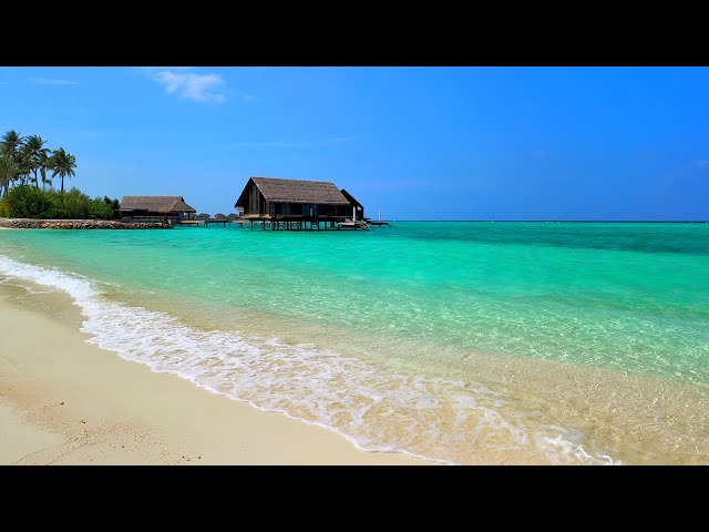 Ocean 4K UHD 🏝 Relax on a Luxury Island in Maldives