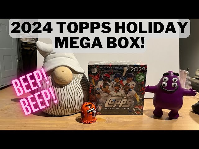 2024 Topps Holiday Mega Box! Happy Holidays!