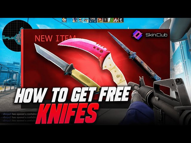 HOW TO GET FREE BUTTERFLY KNIFE 💯 (SKINCLUB PROMO CODE 2024) SKINCLUB PROMO CODE