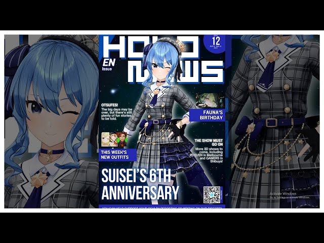 #12 Issue (HoloNews) - Suisei 6 Years Anni, Flare Simping Ina, AZKi Crying on Stage