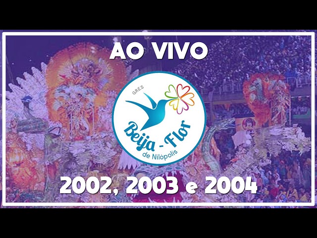 Beija-Flor 2002, 2003 e 2004 - Sambas gravados na rádio Fm O Dia - Áudio ao vivo