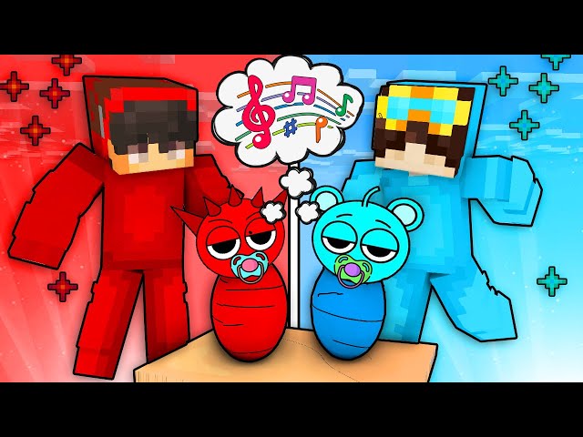 Cash and Nico vs Sprunki - Minecraft Animation