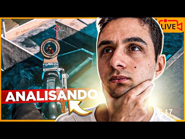 🔴ANALISANDO GAMEPLAYS ao VIVO no WARZONE