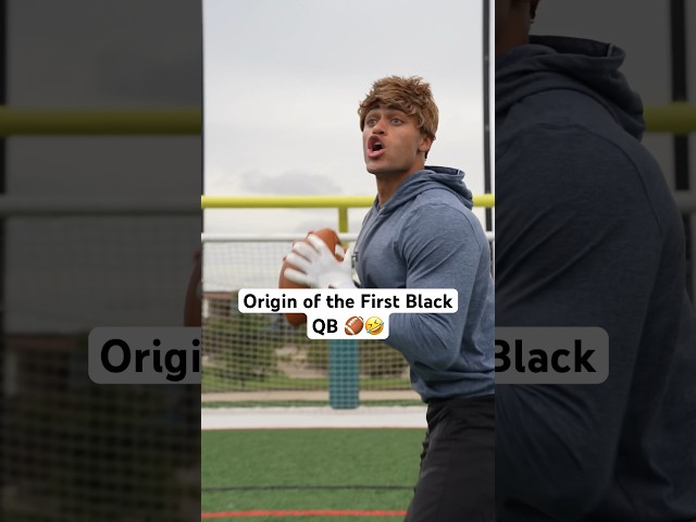 Origin of the First Black QB‼️🤣 #americanfootball #nfl #collegefootball