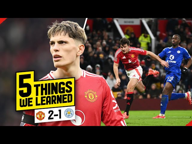 Dorgu Makes DEBUT! Garnacho Spark! ⚡️5 Things We Learned… Man United 2-1 Leicester City