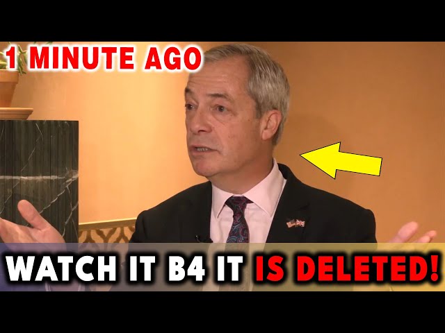 1 MINUTE AGO: Nigel Farage LEAVES UK TV Host SPEECHLESS Live On AIR!