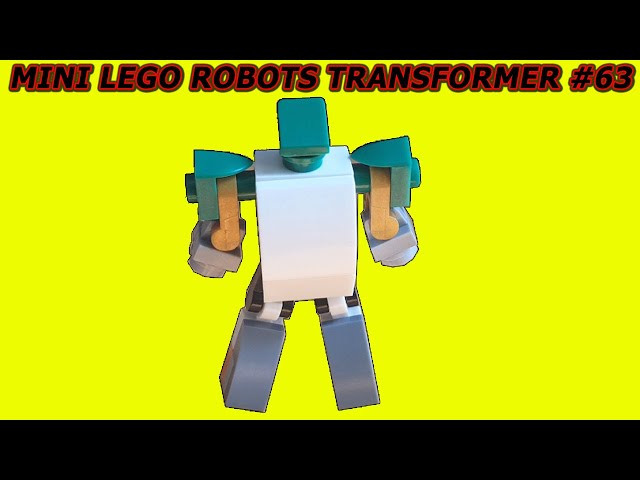 Lego Robot Mini Biến Hình Cực Dễ #63 |Lego Robot Mini Transformer Easy #63 |Linakid TV