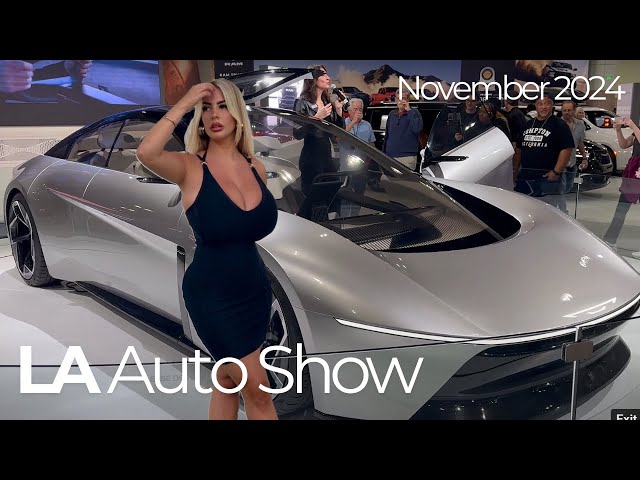 🚗💲 Explore the Latest Cars at the 2024 LA Auto Show!