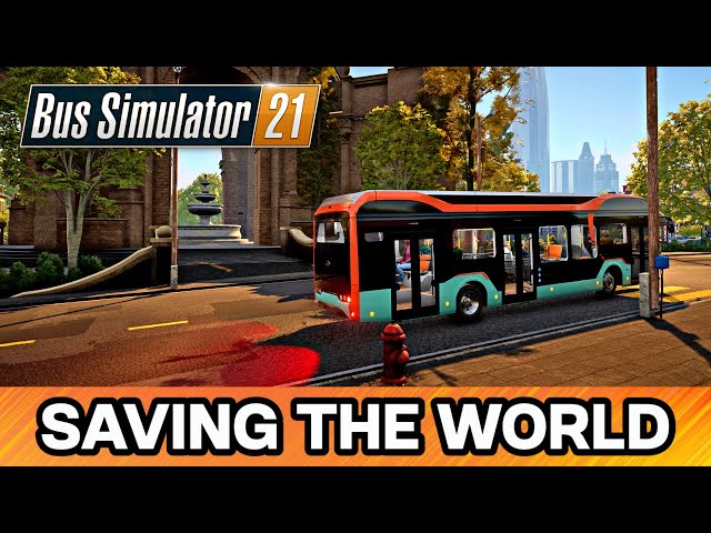 Bus Simulator 21 | How To Charge An E-Bus | Saving The World Trophy/Achievement