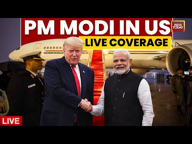 LIVE: PM Modi Meets Donald Trump | India Today LIVE From Washington, DC | PM Modi-Trump Meet LIVE