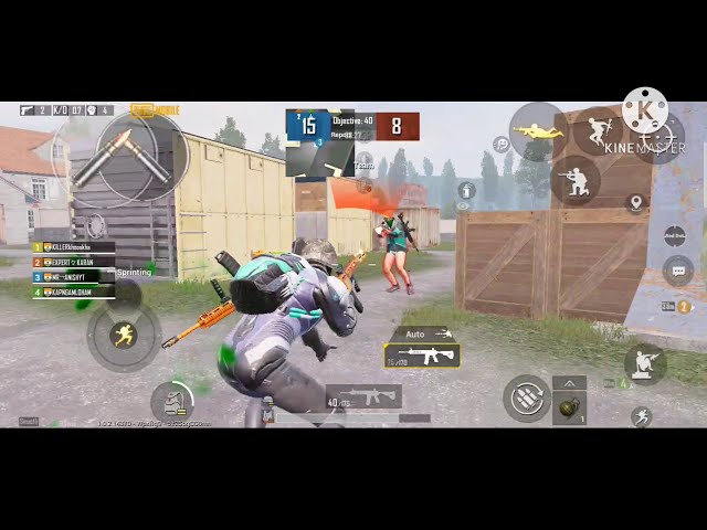 PUBG MOBILE MONTAGE!! ONLY M146!! NEVER GIVE UP