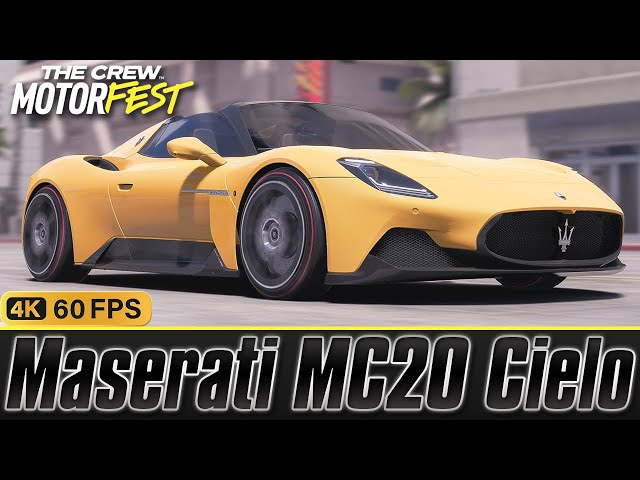 The Crew Motorfest - Maserati MC20 Cielo | Customization | FULLY UPGRADED | PRO SETTINGS