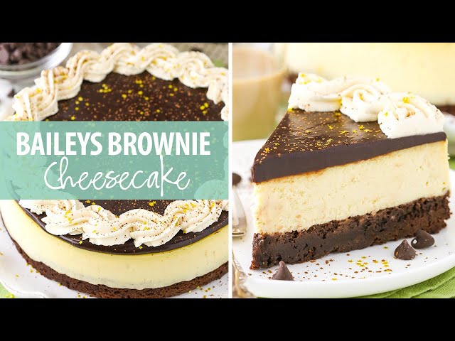 Baileys Brownie Cheesecake