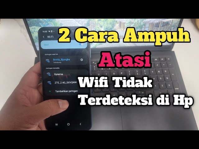 CARA MEMPERBAIKI WIFI TIDAK TERDETEKSI DI HP ANDROID| WIFI TIDAK MUNCUL DI HP SAMSUNG A03 CORE