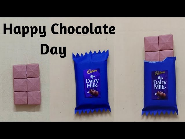 Chocolate |  Chocolate Day Craft | Gift Ideas | Special Occasion Crafts