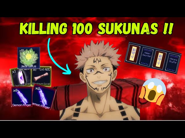 I Defeated 100 Nightmare Sukunas! Jujutsu Infinite