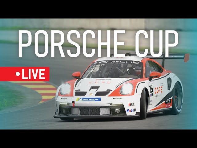 Can I Become a Porsche Cup Champion LIVE (iRacing)