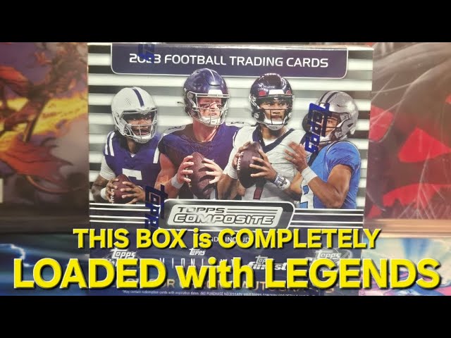 2023 Topps Composite Football (NFL) Mega Box is Completely Loaded with Legends!