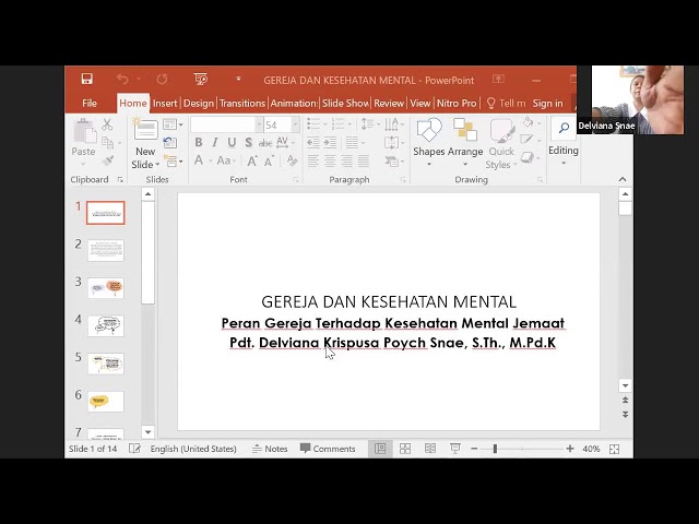 Live Stream Seminar Nasional Prodi Pastoral Konseling IAKN Kupang