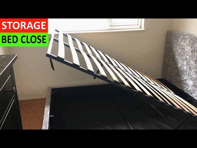 Ottoman Bed How to Close it Down - Is your Storage Bed Stuck and won't Close after Assembly?