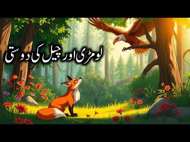 Foxy and Eagle Friendship || لومڑی اور چیل کی دوستی ||Hindi Story || Urdu story