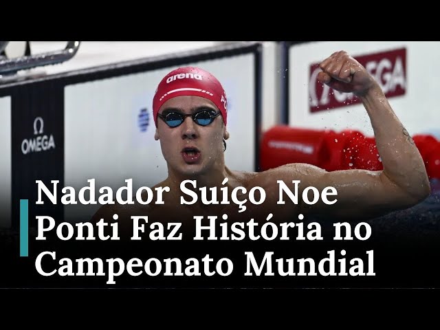 Ponti Nadar para o Recorde Mundial no Campeonato Mundial de Piscina Curta | AD12