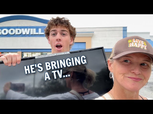 Is Ryan REALLY Ready For College Life? Shopping for College Move-In