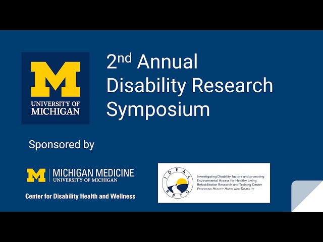 2nd Annual Disability Research Symposium – 2021