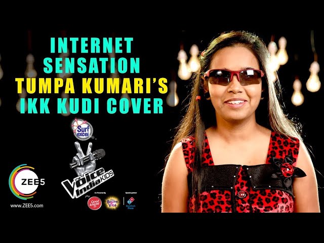 Internet sensation Tumpa Kumari | Ikk Kudi Cover | The Voice India Kids