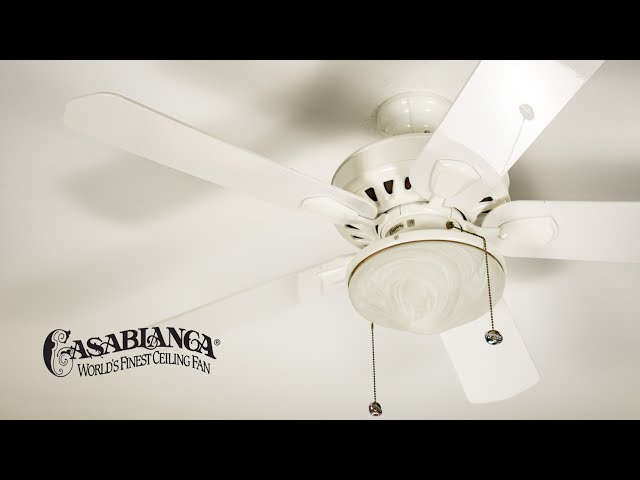 52" White Casablanca Hermosa Ceiling Fan