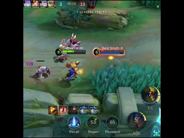 MOBA Legend Gameplay Video Hero Ghatotkach @VSunhareGaming #vsunharegaming #moba