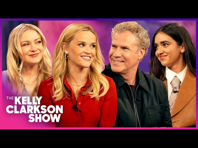 Reese Witherspoon & Will Ferrell Are 'Proud Parents' During Kelly Clarkson Interview