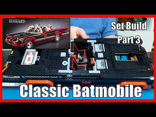 Classic Batmobile - Set build Part 3