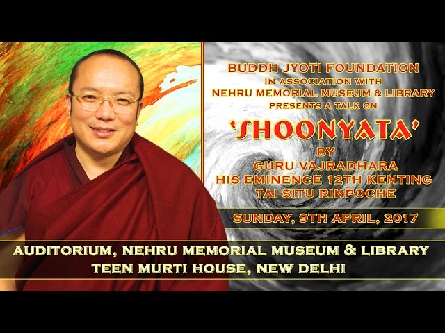 Shoonyata By Guru Vajradhara the 12th Chamgon Kenting Tai Situpa