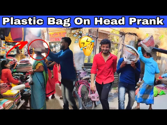 Plastic Bag On Head Prank 😁| Funny prank Videos 😂| Prank Gone Wrong 🤬| Funny Public Reactions 🤣