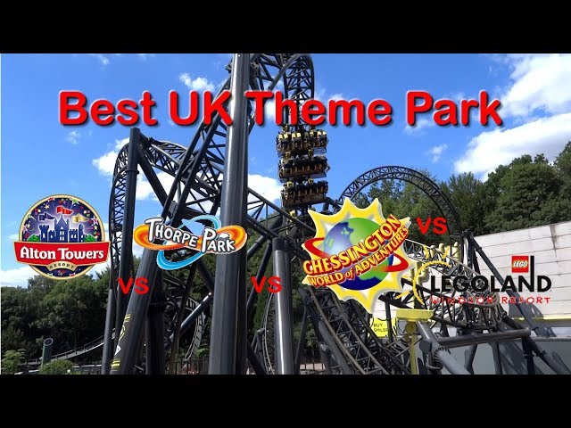 Best UK Theme Park - Alton Towers vs Thorpe Park vs Lego Land vs Chessington World