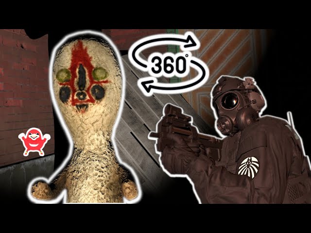 [VR/360°] SCP-173 Haunted Factory Horror Experience