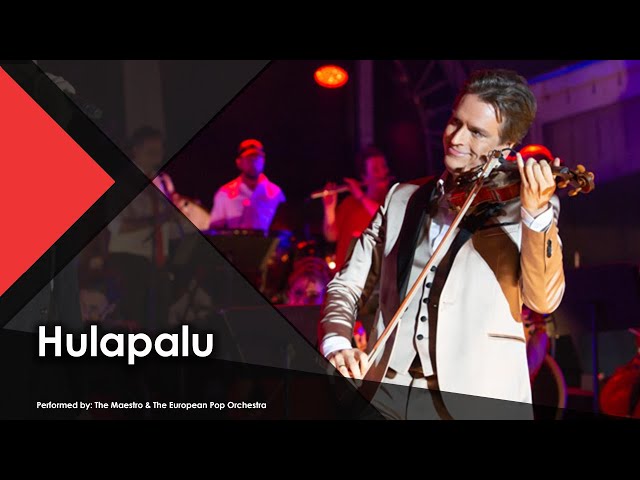 Hulapalu - The Maestro & The European Pop Orchestra (Live Performance Music Video)