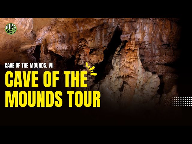 Cave of the Mounds, WI - Cave of the Mounds Tour (Hike 360° VR Video)