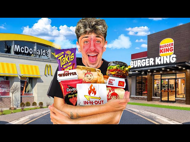 I Tried EVERY Fast Food Spicy Item in America!